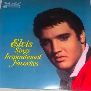 Elvis sings inspirational favorites vinyl record album